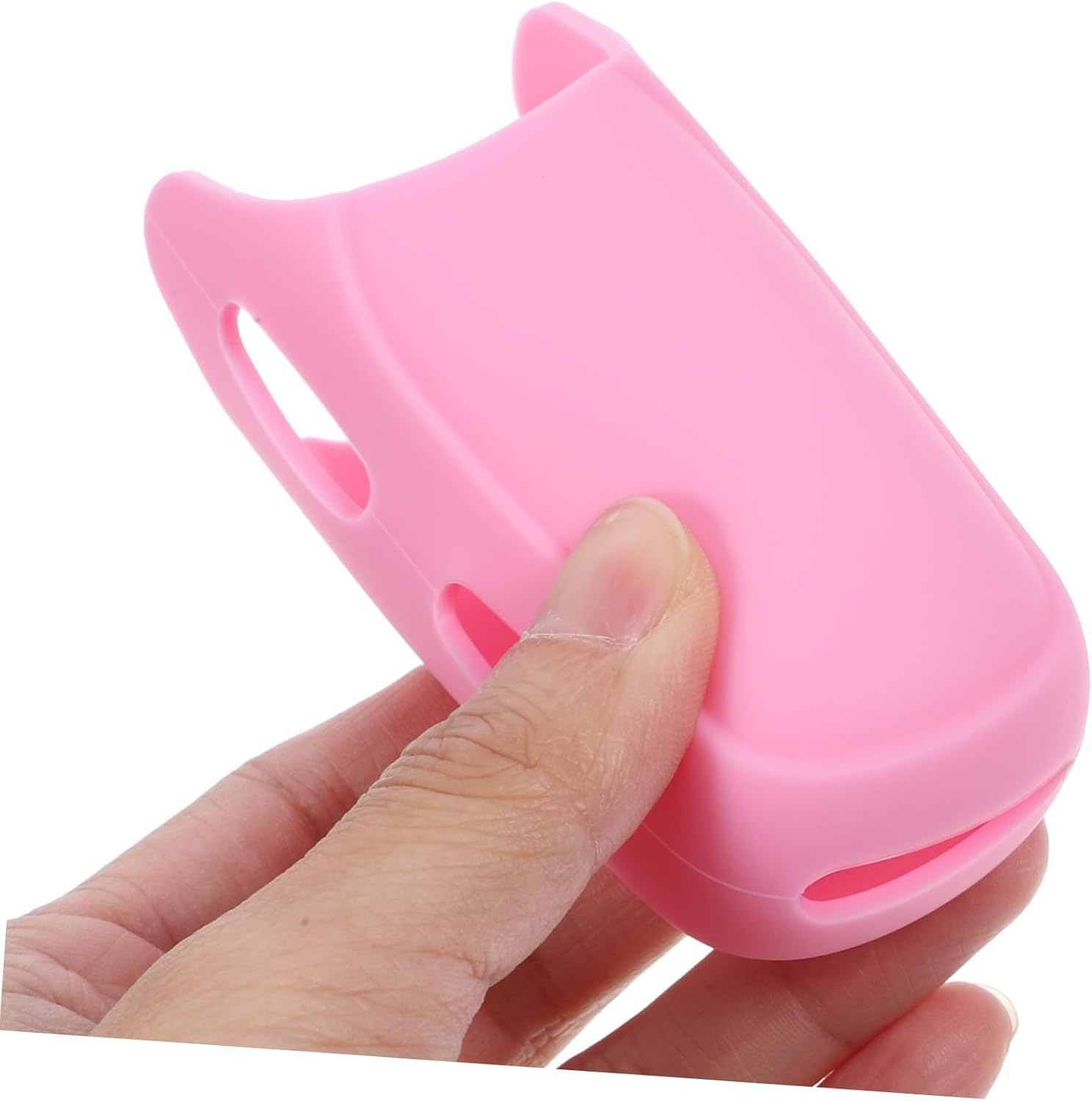 Mikinona Silicone Hair Iron Cover Sleeve for Curling Irons and Straighteners Pink Heat Resistant Mat for Hair Styling Tools Non-Slip Protector Travel Friendly Design image number 2