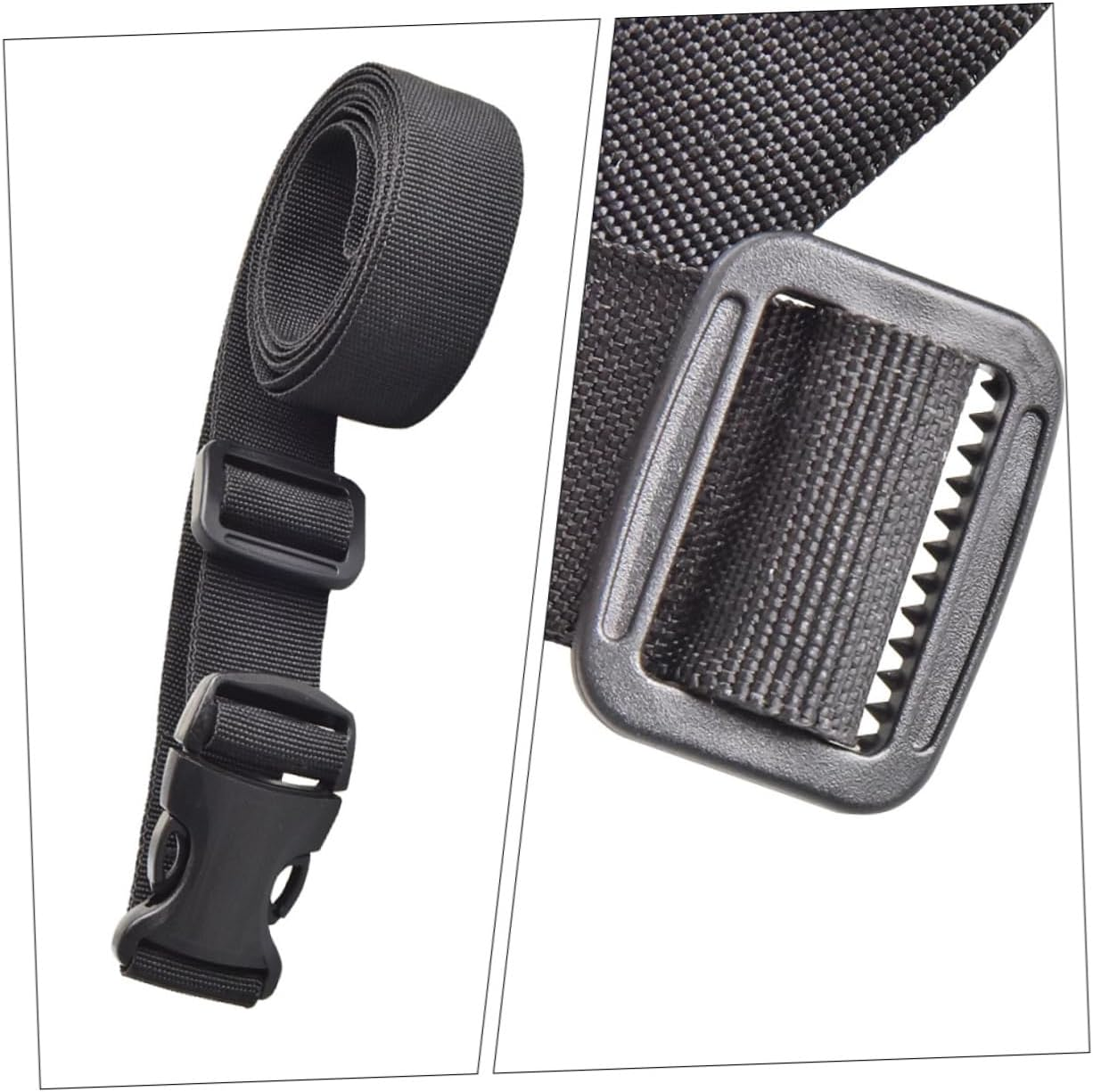GAROZATION 12Pcs Outdoor Luggage Tie down Belt Luggage Straps Suitcase Cross Straps for Travel image number 6