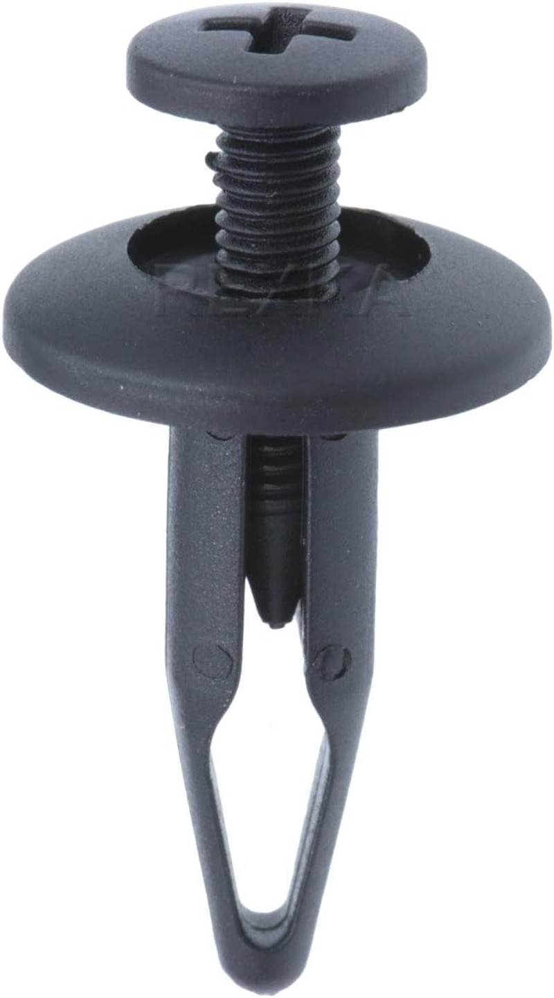Rexka 30Pcs Radiator Shroud & Trim Retainer Push-Type Clips Rivet for GM 20664092 Ford N804570S