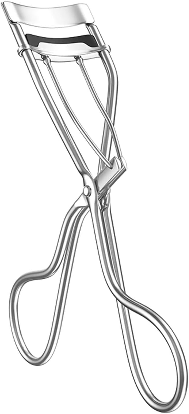 RIBHNXHI Eyelash Curler Regular Silver Professional Eye Lash Curling Tool for Women and Men with Replacement Pads 1Pc image number 2