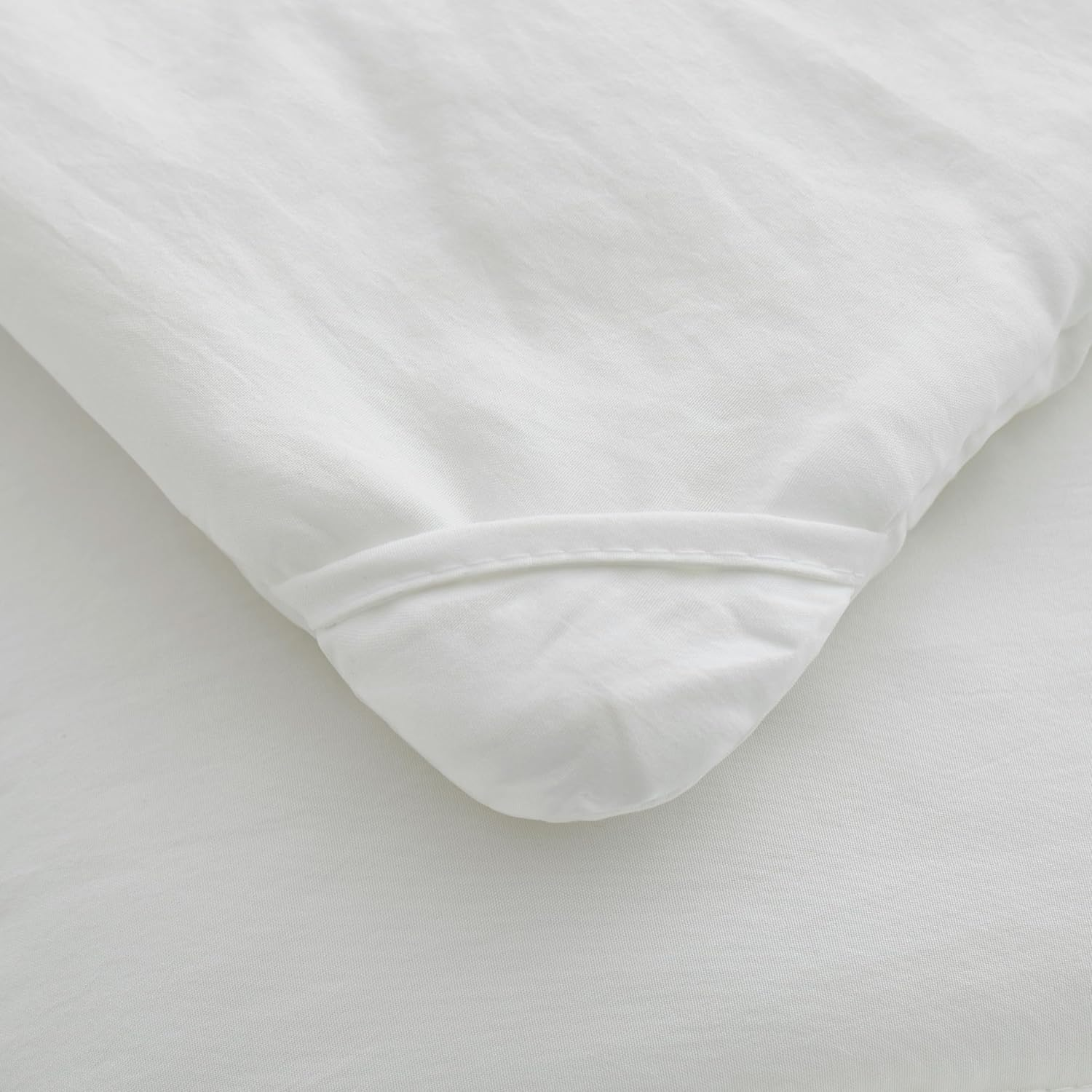 300GSM Ultra Soft Microfibre Quilt, Single Quilt Bedroom Lightweight and Breathable Quilt Comforter for All Seasons (140 * 210Cm, White) image number 2