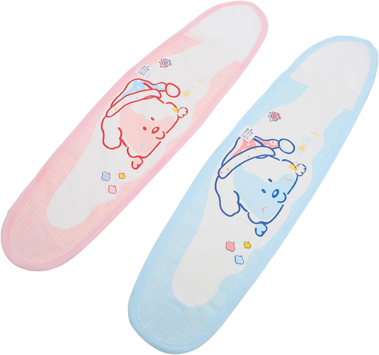 Baby Bellyband and Navel Belt 2Pcs Cotton Newborn Bellybands Soft Breathable Infant Belly Wraps for Newborn Care and Umbilical Protection, Suitable for Babies