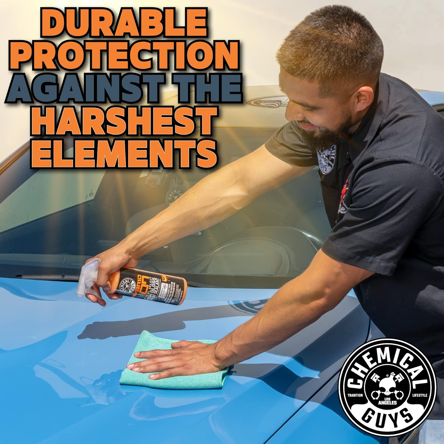 Chemical Guys Hybrid V7 Optical Select High Gloss Spray Sealant & Quick Detailer (Safe for All Finishes Including Ceramic Coatings), 473 Ml image number 1