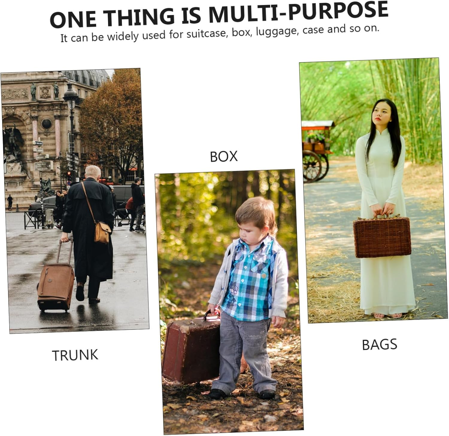 HORIALENCE Replacement Suitcase Handle Strap Travel Luggage Carrying Grip Easy to Install for Suitcases Boxes and Cases Comfortable Grip Lightweight and Compact Design