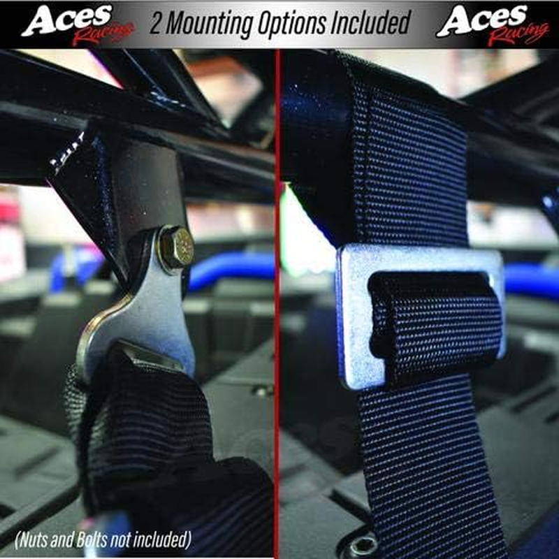 AAAA Aces Racing Harness (Pair) Compatible with Polaris RZR with Bypass Plug image number 4