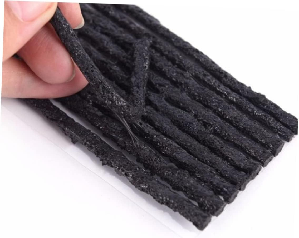 Ipetboom 100Pcs Car Tire Seal Strip Tubeless Repair Tape 100X3.5Mm Black Automotive Wheel Tire Puncture Repair Tool Suitable for in Australia image number 2