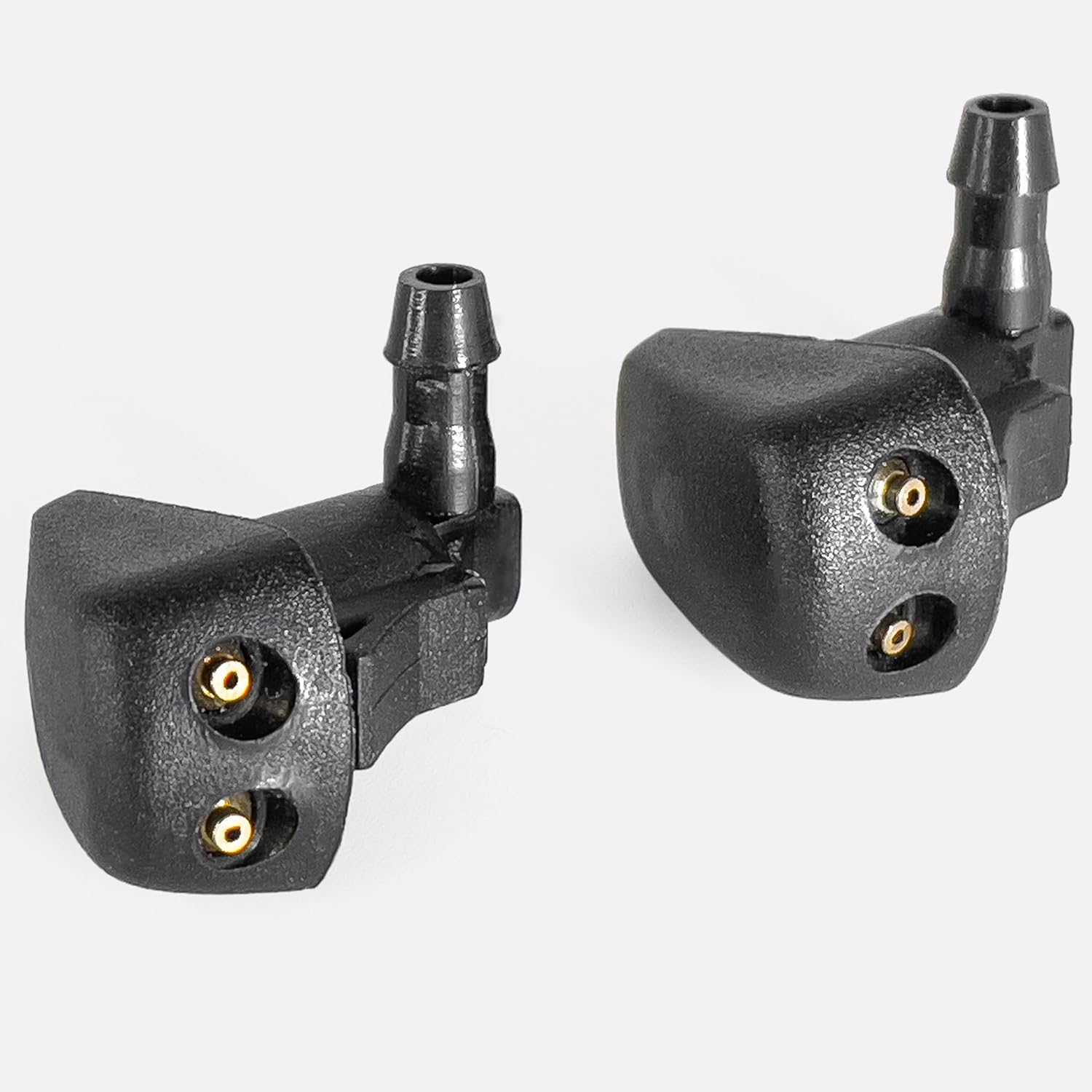 Click&Fit 2-Pcs Windshield Washer Nozzles Compatible with Mazda 3/5/6 2002-2011, Black Plastic, Globe Valve, Automotive Windshield Washer Nozzles image number 6