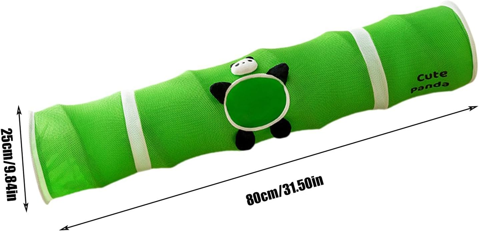 Cat Tube Tunnel,Indoor Cat Foldable Tube Tunnel - All-Season Pet Exercise Toy Ball Included Tunnel for Study Room, Courtyard, Balcony, Living Room image number 2