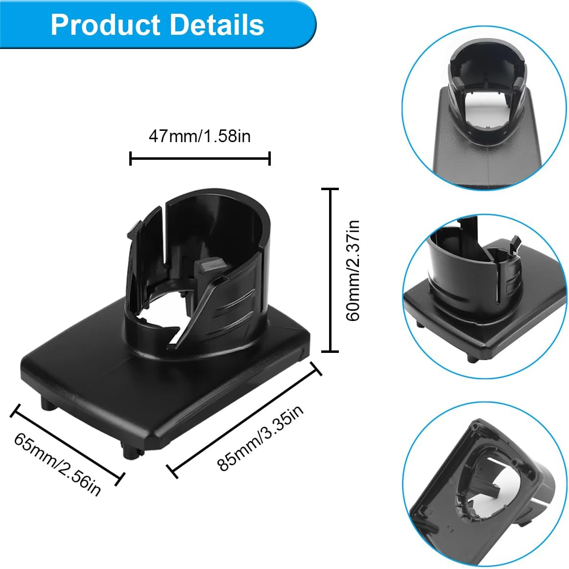 ZHUROUPU M12 Battery Case Cover Replacement for Milwaukee, Battery Top Plastic Case Replacement for Milwaukee 12V, M12 Li-Ion Battery Shell Housing Accessories 48-11-2411 48-11-2420 48-11-2401 image number 2