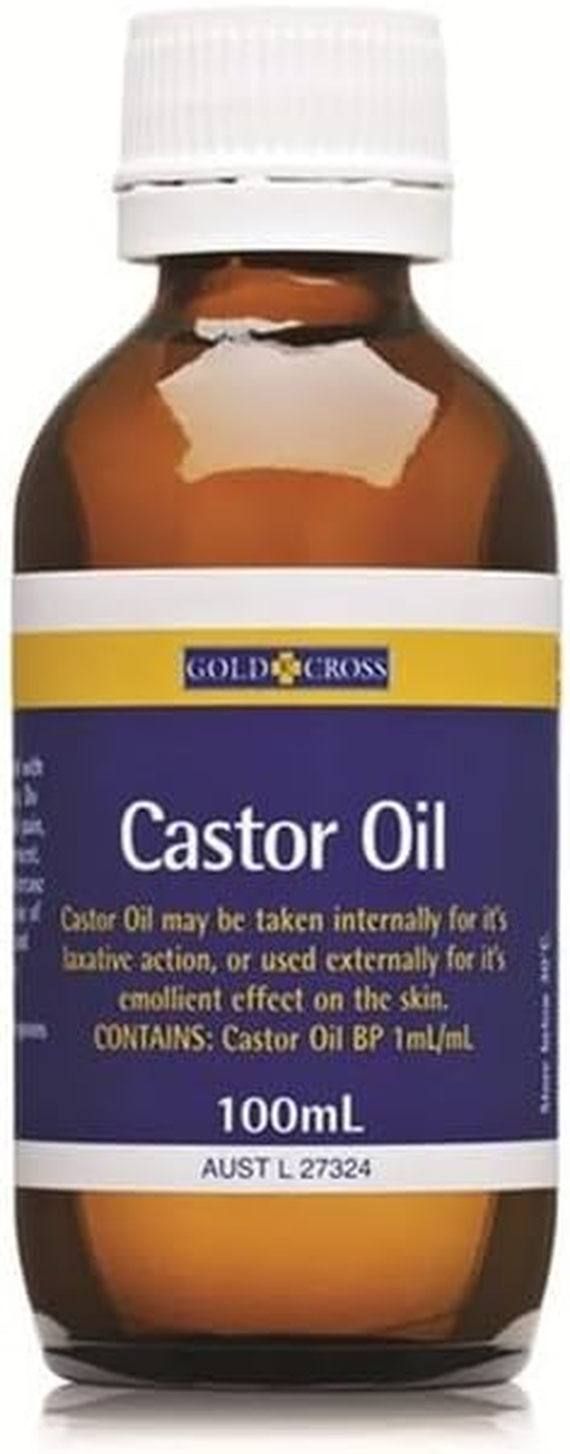 Gold Cross Castor Oil Liquid 100 Ml