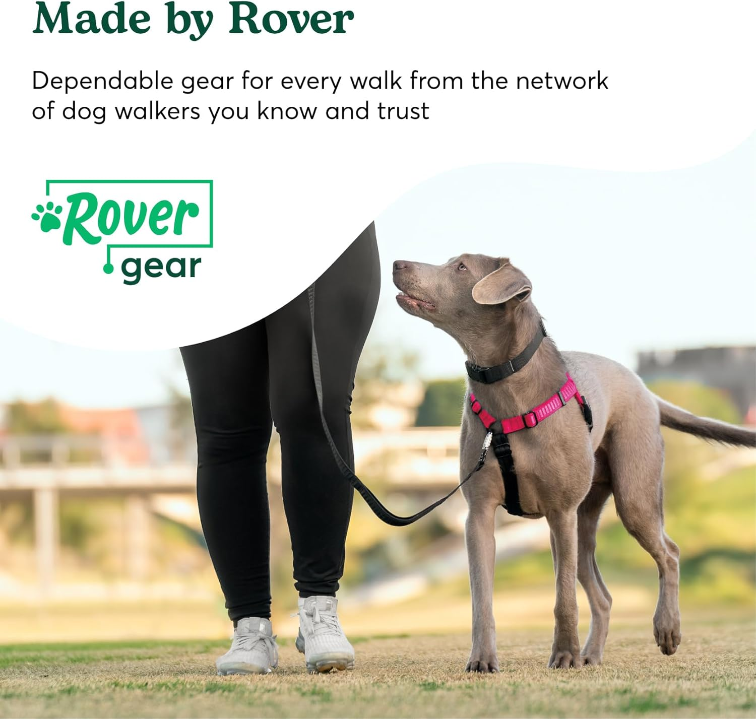 Rover Gear Better Walk No-Pull Dog Harness, Hot Pink, X-Large &ndash; Stay in Control with Adjustable, Comfortable, Easy to Wear, Durable Dog Harness &ndash; Ideal for Extra Large Dogs 70-130+ Lb image number 6