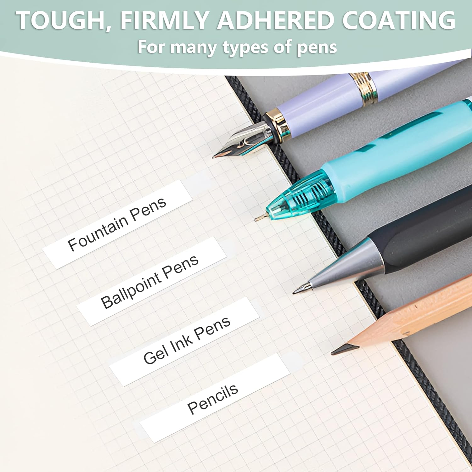 White Corrcetion Tape,6 Pack Mini Japan Corrcetion Tape Pen,With Easy to Use Kawaii Cat Paw Applicator,Cute Stationery Set Kawaii Birthday Gifts Set for Back to School Supplies image number 2