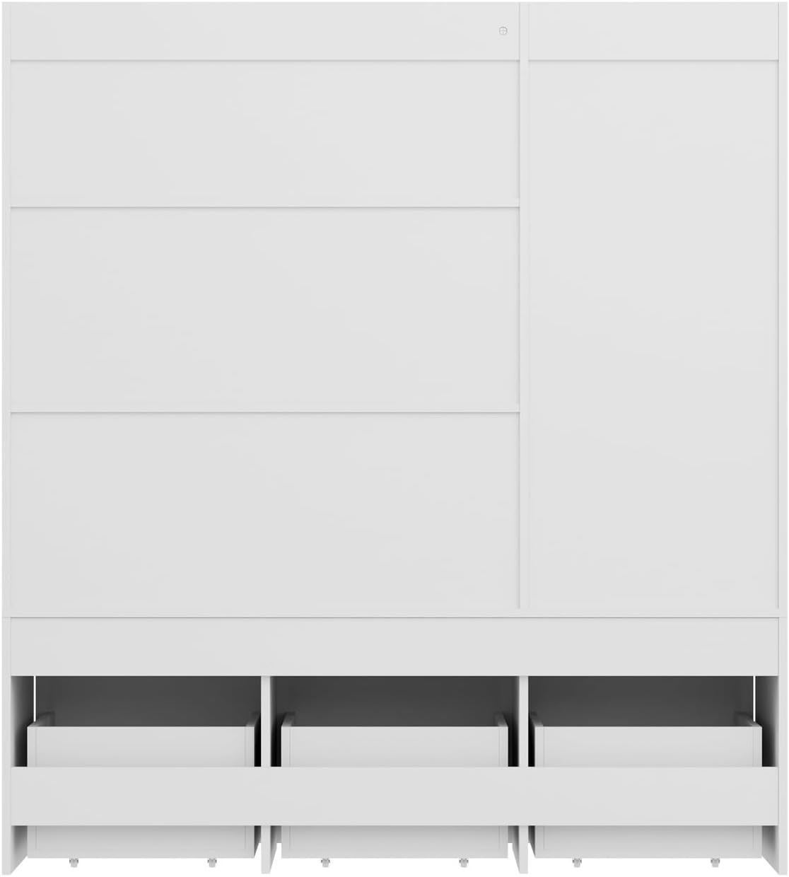 Oikiture Kids Bookshelf Toy Organiser Cabinet Bookshelf with Chest Storage image number 5