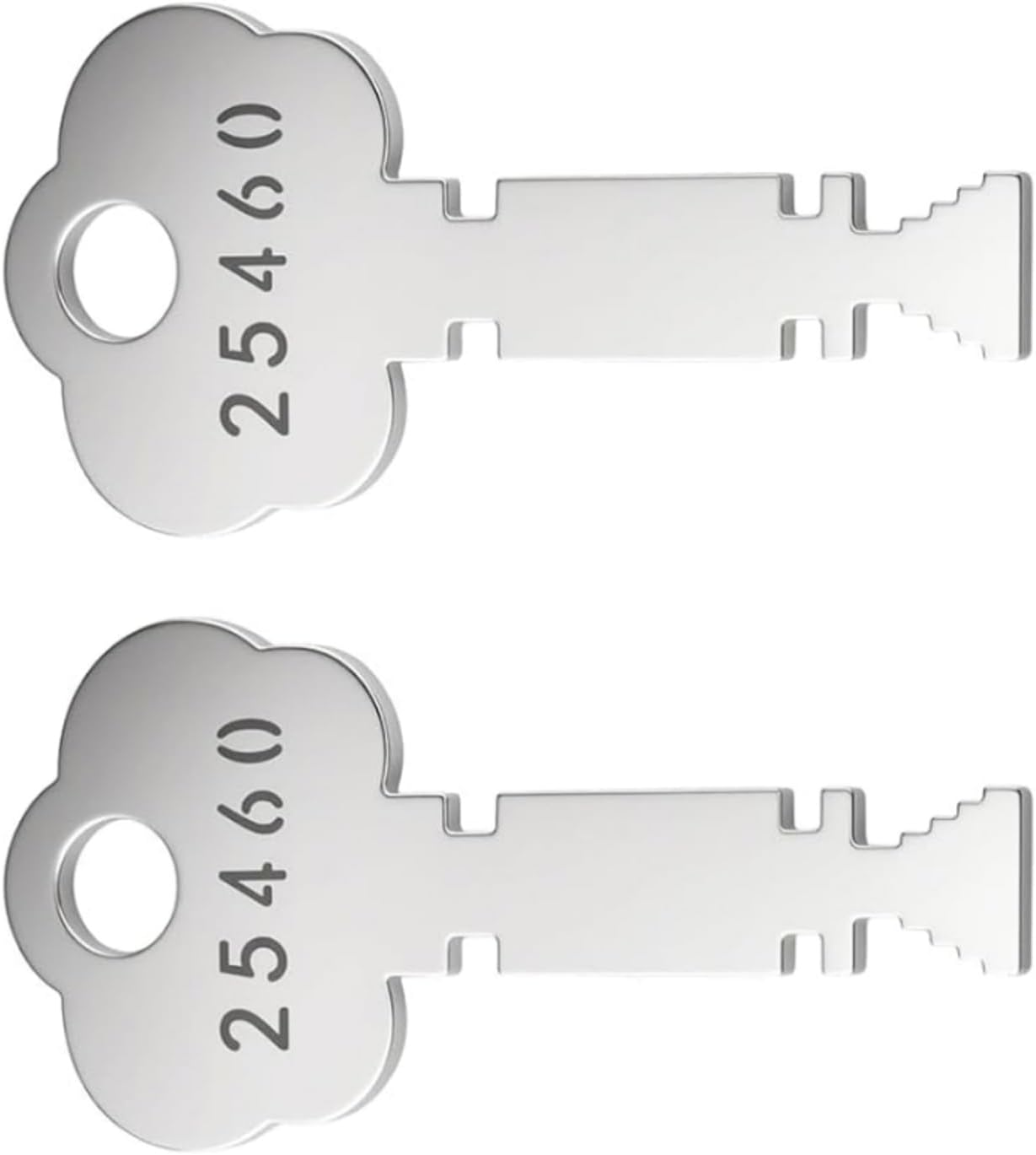 Spare 25460 Fire Alarm Master Box Keys for Gamewell, Fire and Rescue, 2Pcs image number 2