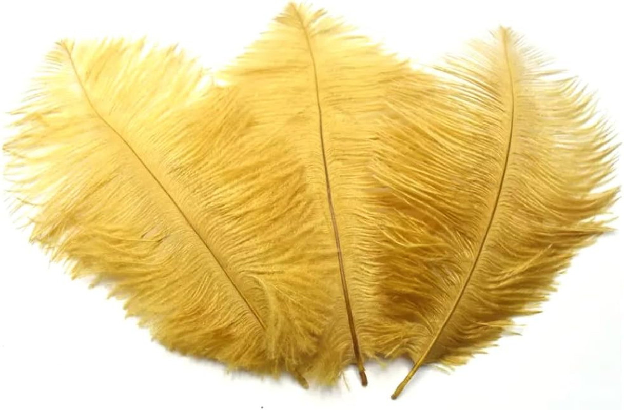 Artificial Ostrich Feathers Crafts DIY Plume Feahter for Wedding Christmas Decoration 3PCS Black Summer Home Use