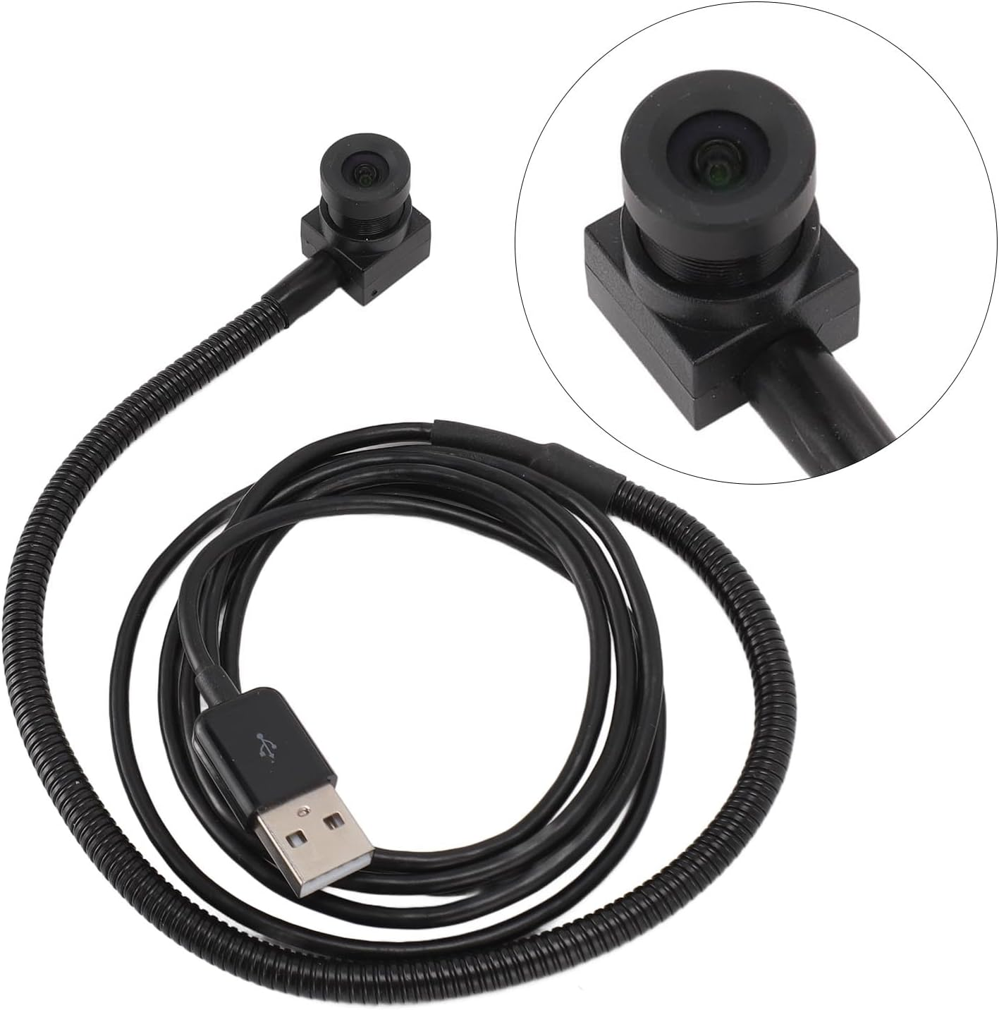 Eye Webcam, 1080P Middle Screen Webcam Auto Focus with Built in Microphone for Zoom for Skype for Hangouts, USB Computer Camera for Wins for Android TV image number 3