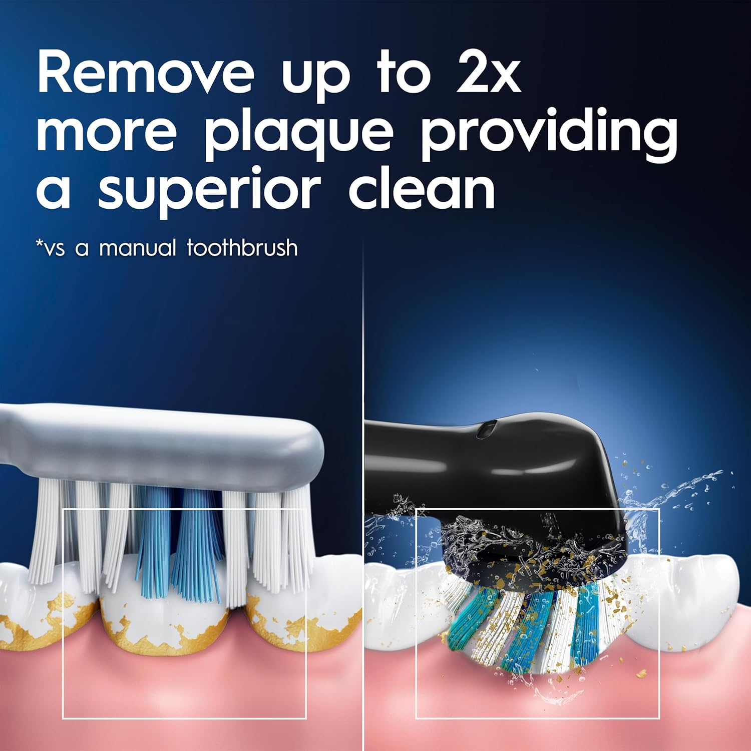 Oral-B Pro 100 1 Year Starter Kit Electric Toothbrush image number 3