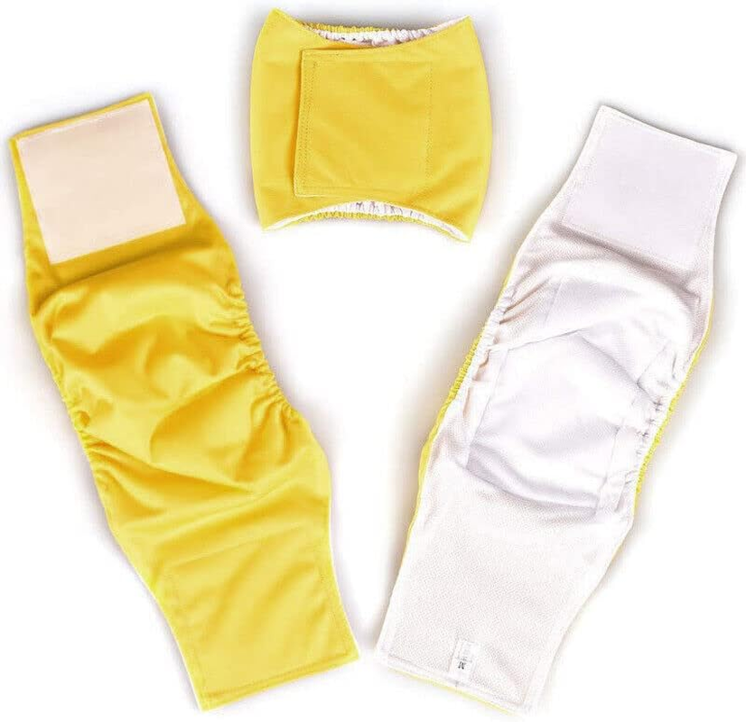 AIMALL Premium Male Dog Nappy Diaper in XS-XL - Soft Cotton Belly Wrap Band, Sanitary Underpants for Pups, Comfortable & Breathable image number 5