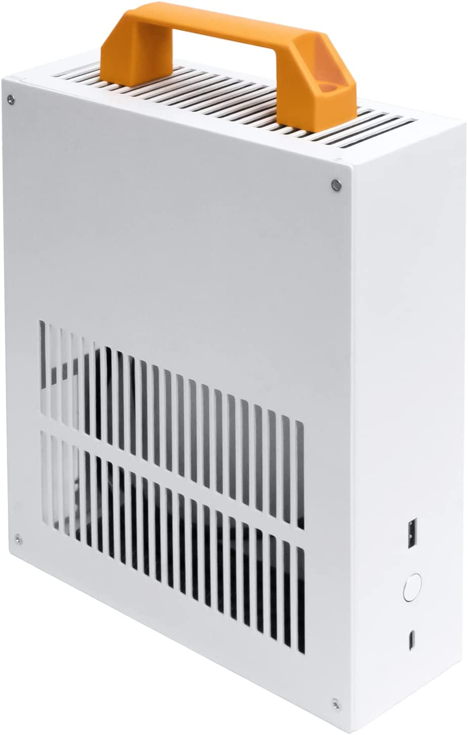 Itx Mini Case - New K29(Steel)/2 Handles,Vented Panel - 1 Steel & 1 Acrylic Side Panels / 4.1L Small Itx Case