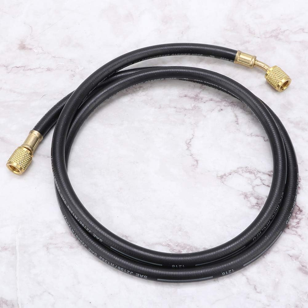 R410A Refrigerant Charging Hoses, AC Charging Hose Tube, 800Psi Working Pressure Charging Hose for R22 R134A R404 Coolant image number 6