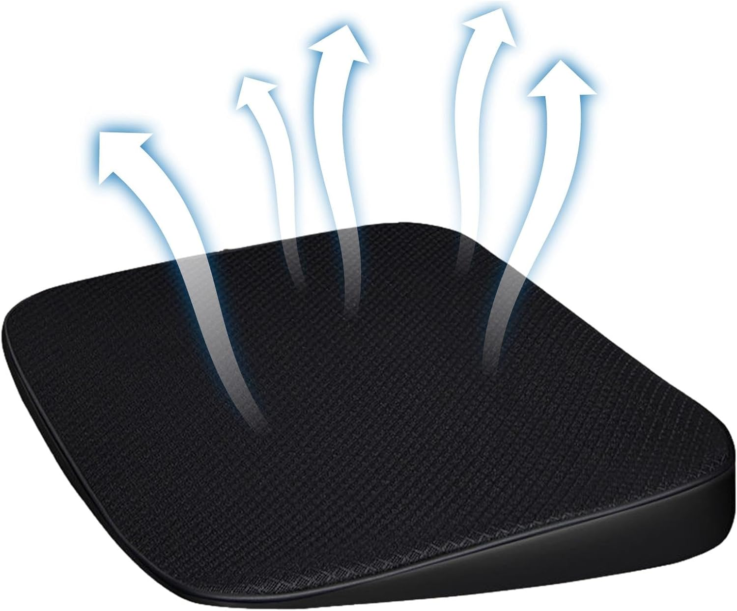 Car Seat Booster Seat for Adults, Wedge Seat Cushion for Car, Elevation Wedge Booster Seat Cushion Mat, Improved Driving Vision, Breathable Car Accessories for Small People, Drivers