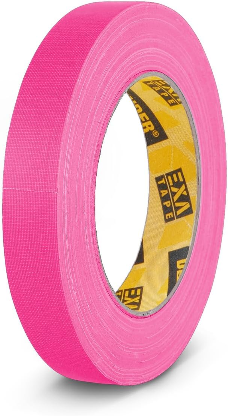 Ah Accessories Gaffer Duct Tape, 19 Mm X 25 M Neon Pink