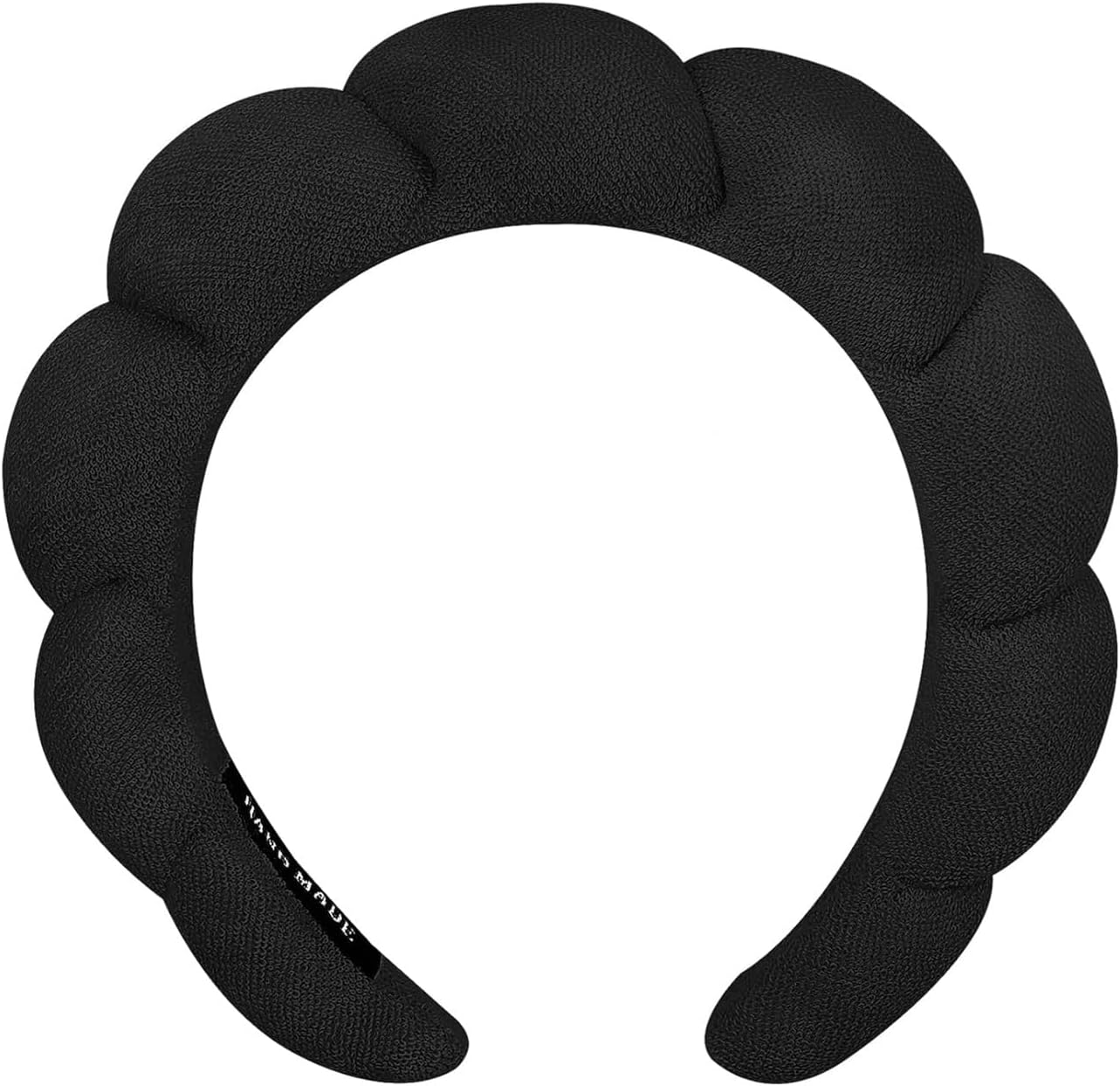 TYSSELY Spa Headbands for Washing Face, Makeup Headband, Skin Care Headbands, Bubble Facial Headband, Towel Headband,Hair Band Puffy Headband for Wome