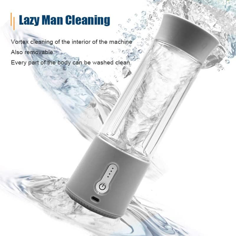 AIMALL Portable Juice Blender Electric Fruit Juicer Smoothie Mini Blender with USB Rechargeable 3D 6-Blades, 18Oz (500Ml), Bpa-Free, Self-Cleaning, Compact for Travel & Home Use - Blue image number 2