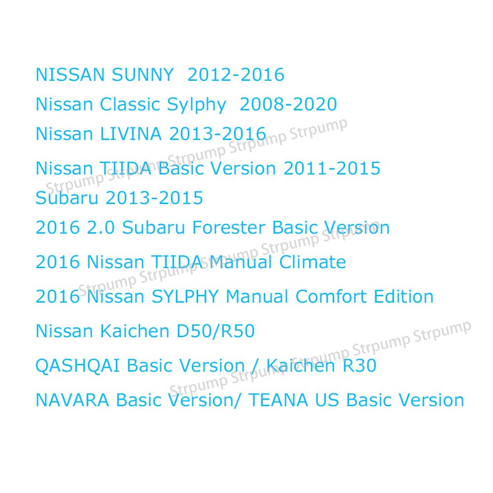 16 Pin for Nissan Altima Juke Teana Sunny Subaru Forester Car Stereo Radio Power Harness Cable Wire Adapter Support OEM Camera for Android Aftermarket GPS Navigation W/Radio Antenna Adapter image number 6