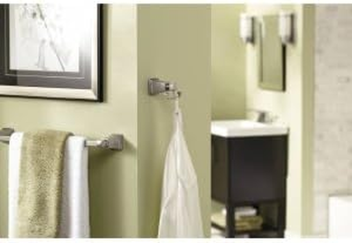 Moen YB5418ORB Kingsley 18-Inch Bathroom -Towel Bar, Oil Rubbed Bronze image number 3