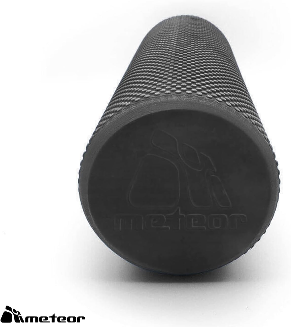 METEOR Foam Roller, Back Massage Roller,Eva Exercise Foam Roll in 45Cm 60Cm 90Cm Length, Deep Tissue Massage for Back Pain Relief, Muscle Relax, Yoga, Pilates, Sports Recovery, Physical Therapy - Black 60Cm image number 3