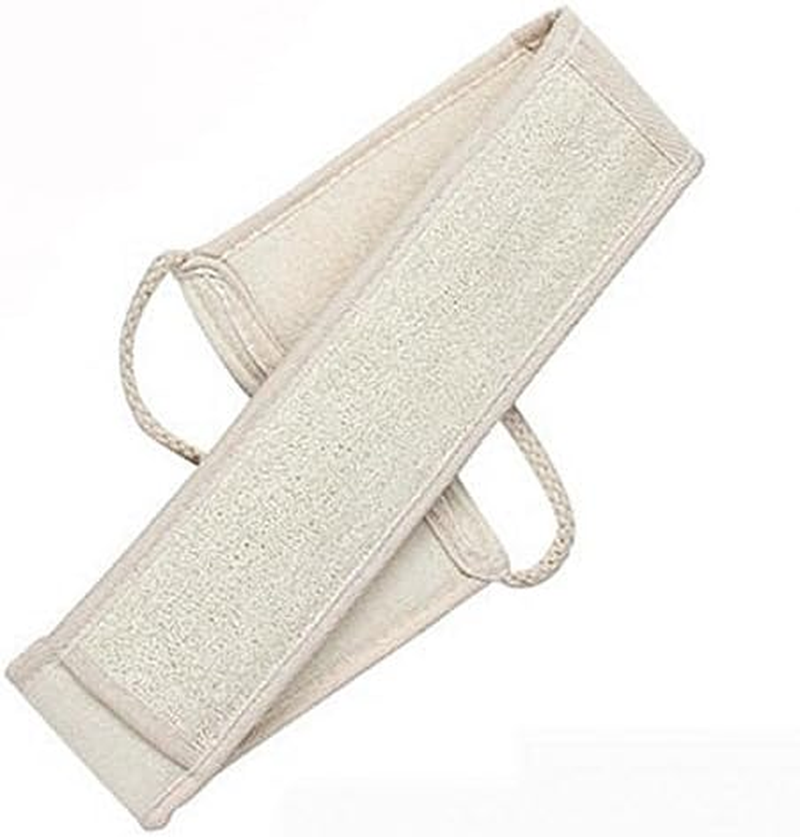 New Natural Soft Exfoliating Back Strap Bath Towel Shower Scrubber Sponge image number 2