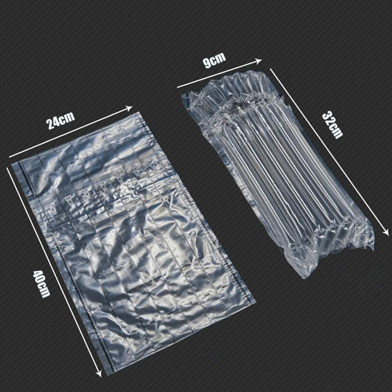 12-Pack Reusable Wine Bottle Travel Protector Bags with Free Pump &ndash; Inflatable Air Column Bubble Packaging for Safe Wine Transportation, Durable & Lightweight image number 6