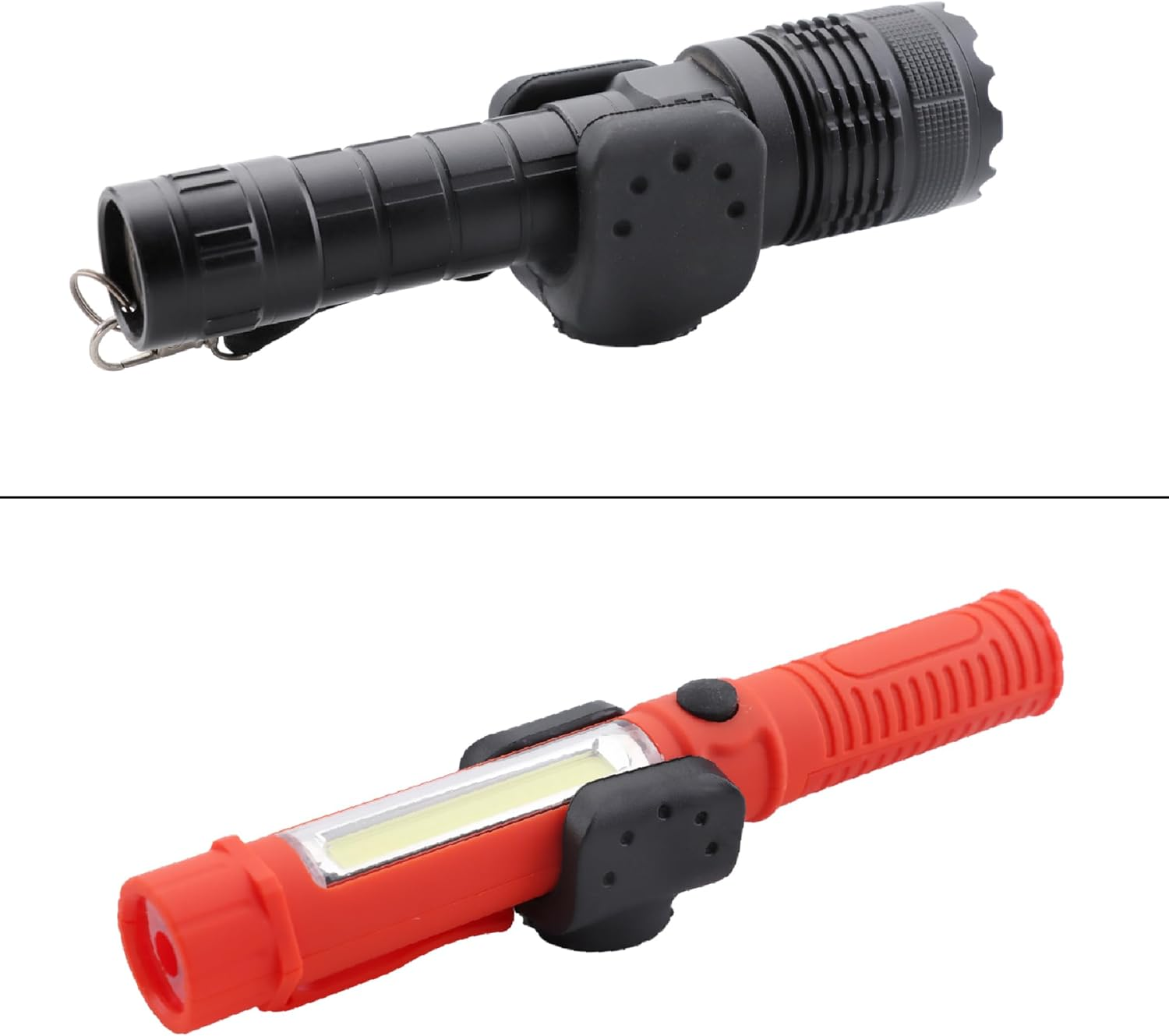 6 Pieces Flashlight Mounting Brackets, Torch Holder with Screws for LED Flash Light and Similar Items, Mounting Flashlight in Truck Car image number 4