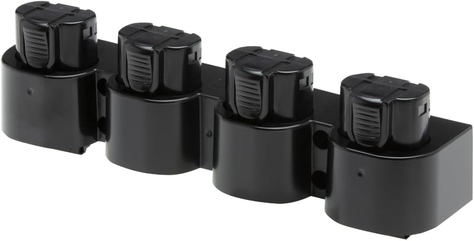 48 Tools 4-Unit Battery Holder for Paslode 7.4V Li-Ion &ndash; Wall Mount Organiser for Secure Battery Storage in Workshops, Vans & Job Sites image number 4