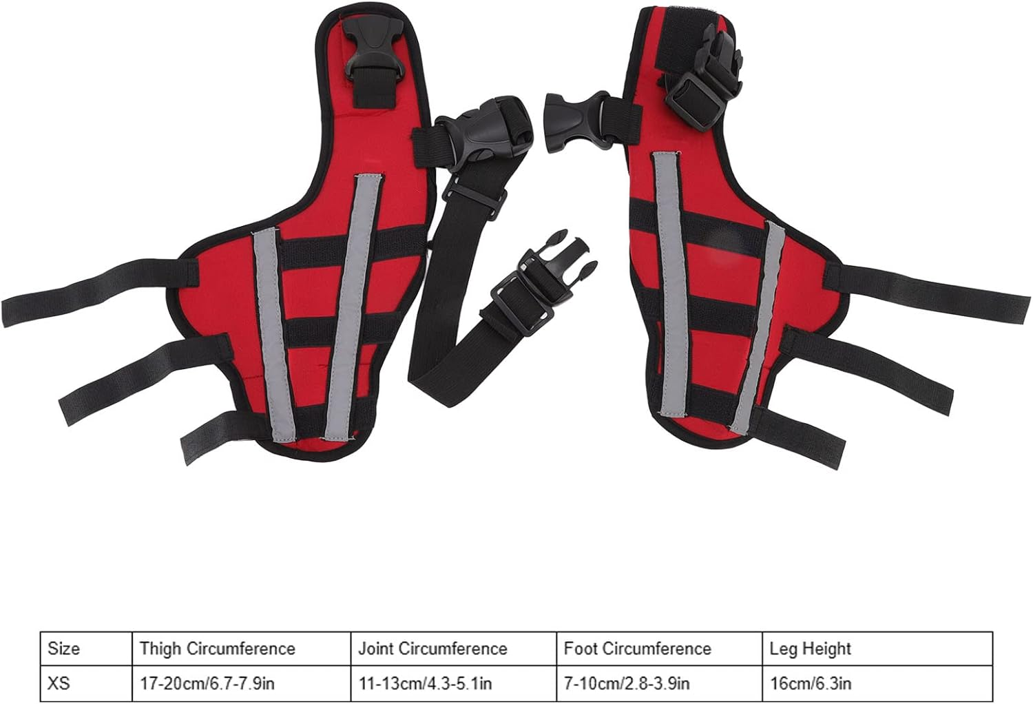 Dog Knee Brace, ACL Support for Leg Stability, Reflective Strips, Neoprene Material, Professional Design, for Large Medium Small Dogs (S) image number 5