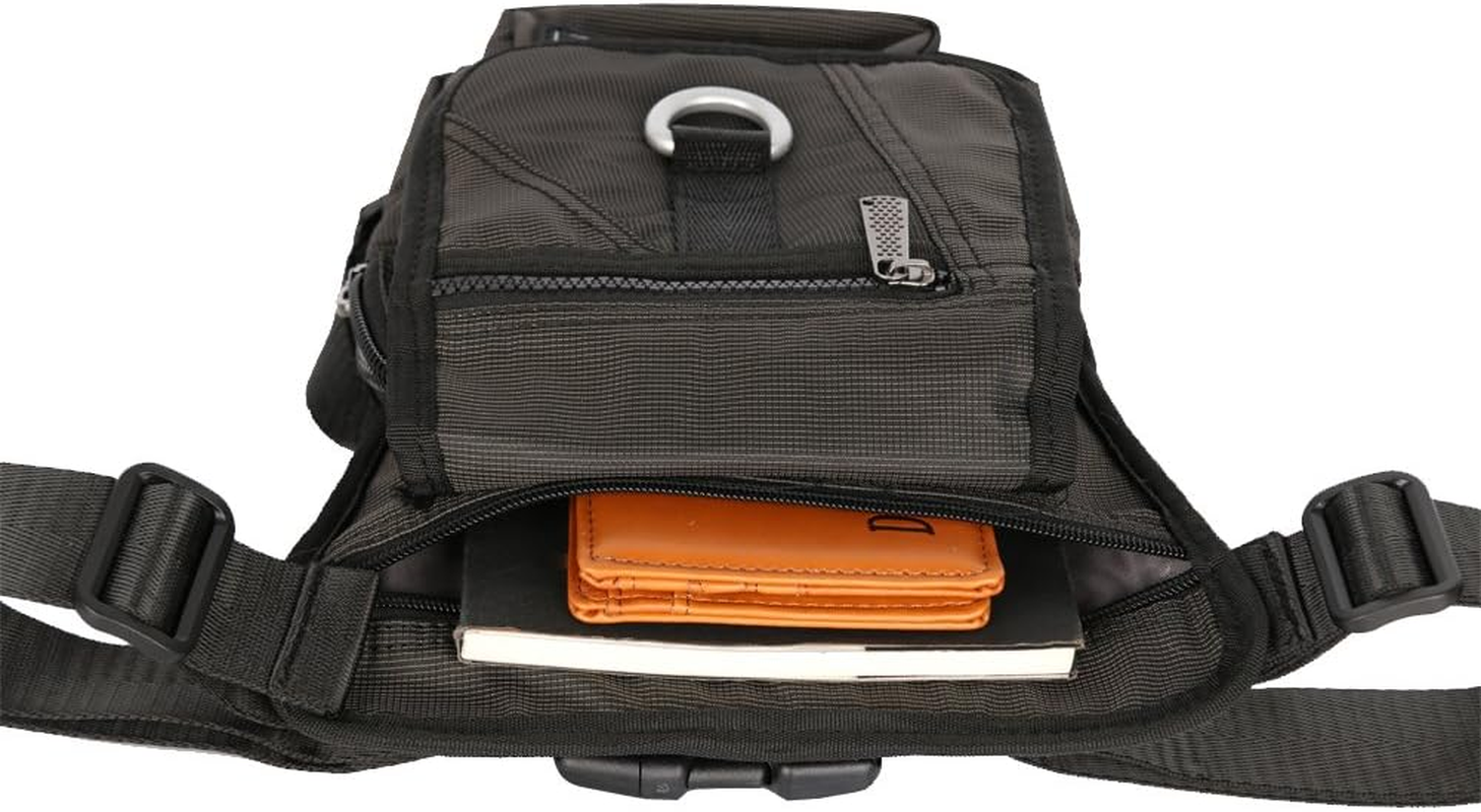 Vanlison Waterproof Airsoft Tactical Drop Leg Pouch Bag Panel Motorcycle Bag