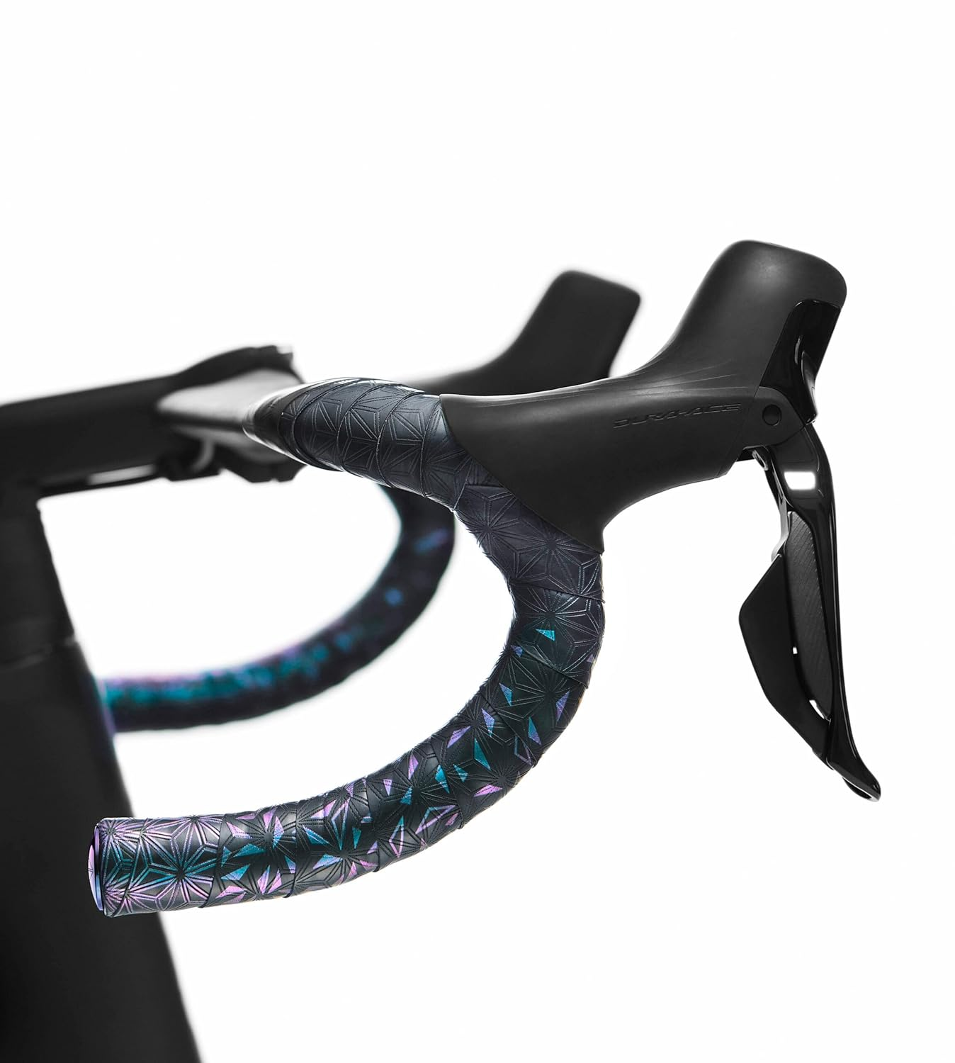 Supacaz Super Sticky Kush Star Fade Bar Tape &ndash; Oil Slick + Oil Slick Plugs image number 3