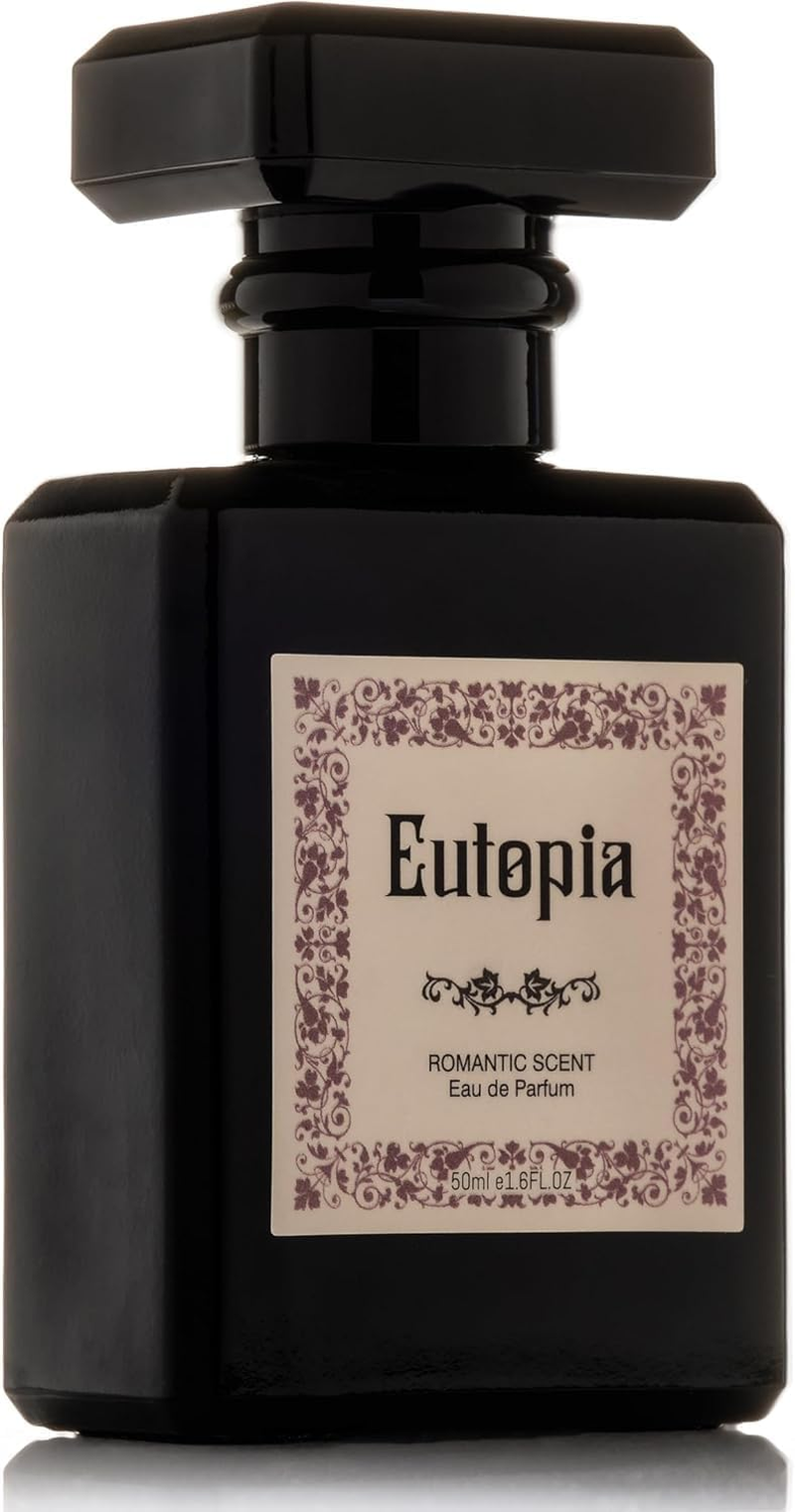Eutopia Eau De Parfum Inspired by Designers Perfume 50ML Unisex Neutral Scent (Romantic Scent - Inspired by Mai-Son Fran-Cis Kurk-Djian Bac-Carat Rouge 540)