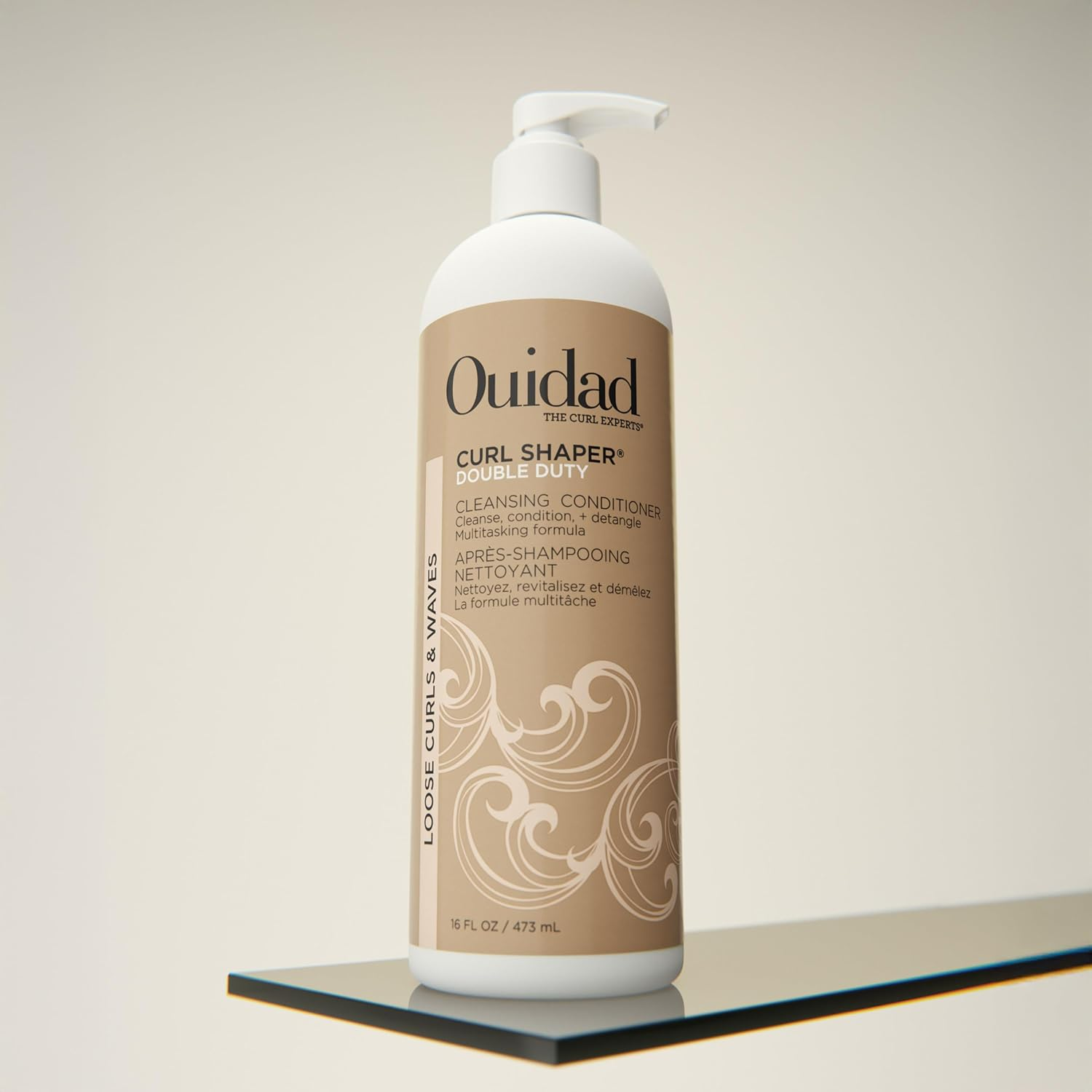 Curl Shaper Double Duty Weightless Cleansing Conditioner by Ouidad for Unisex - 16 Oz Conditioner image number 1