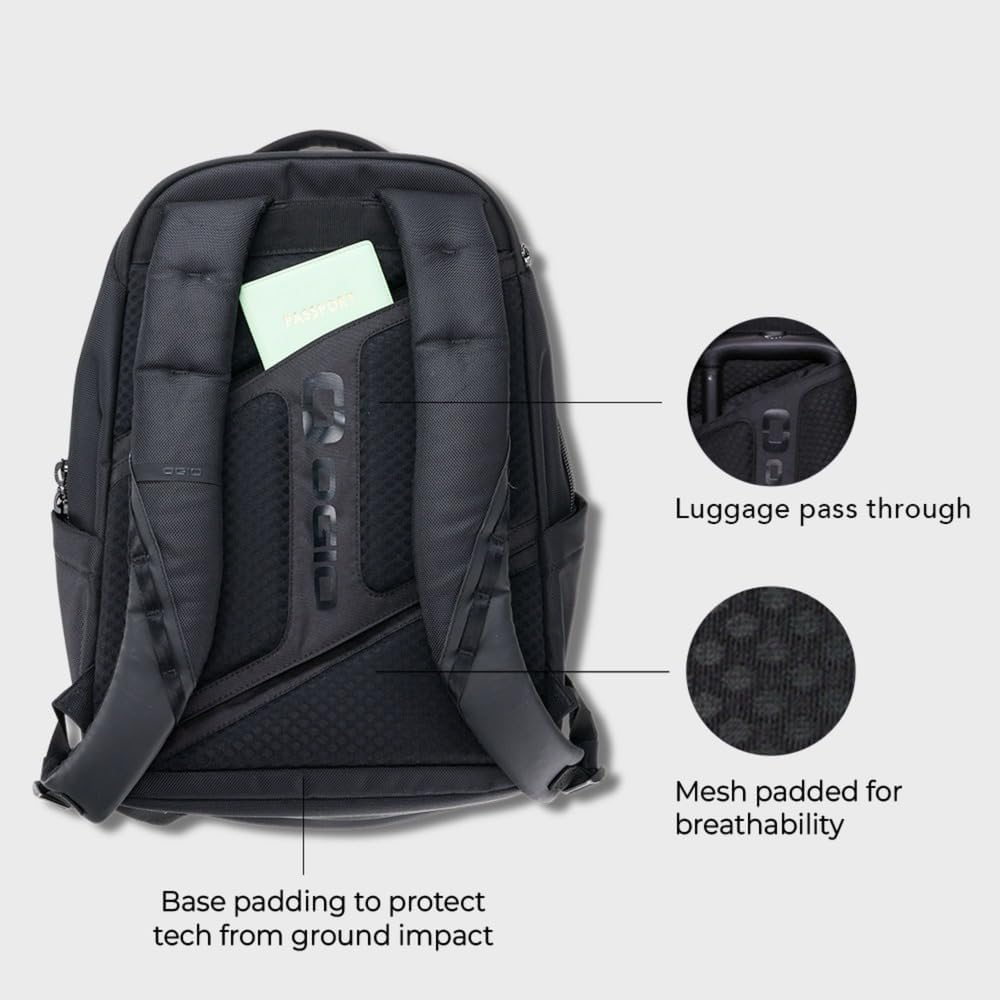 OGIO Pace Pro Backpack (Laptop Sleeve, Durable, Water Resistant, Multi-Pocket) image number 1
