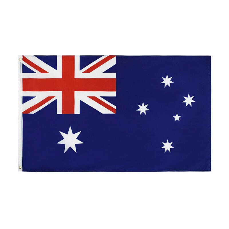 AIMALL Large Australian Aussie Flag Australia Day Oz Heavy Duty Outdoor 90Cm X 150Cm