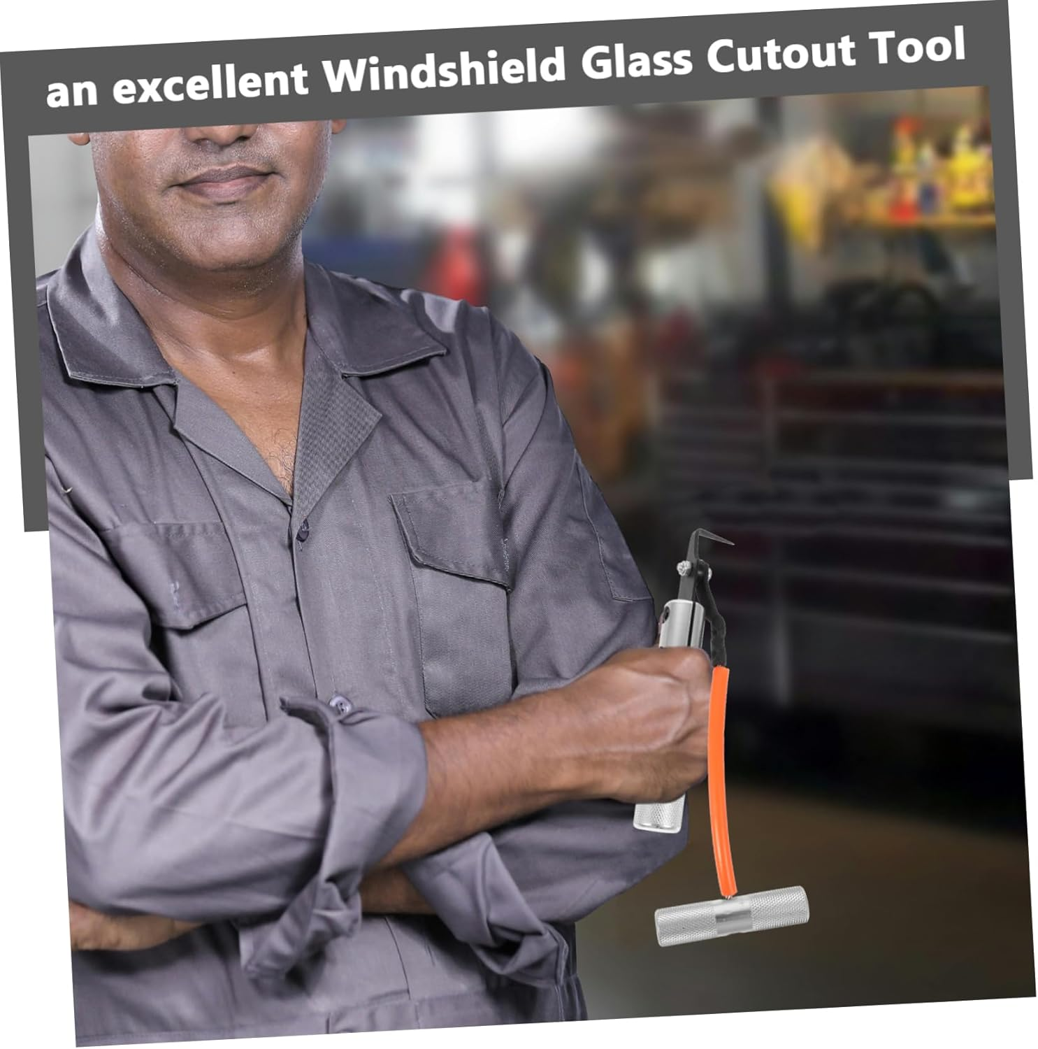 SWOOMEY Professional Windshield Remover Auto Glass Scratch Remover Car Auto Removal Tool image number 2