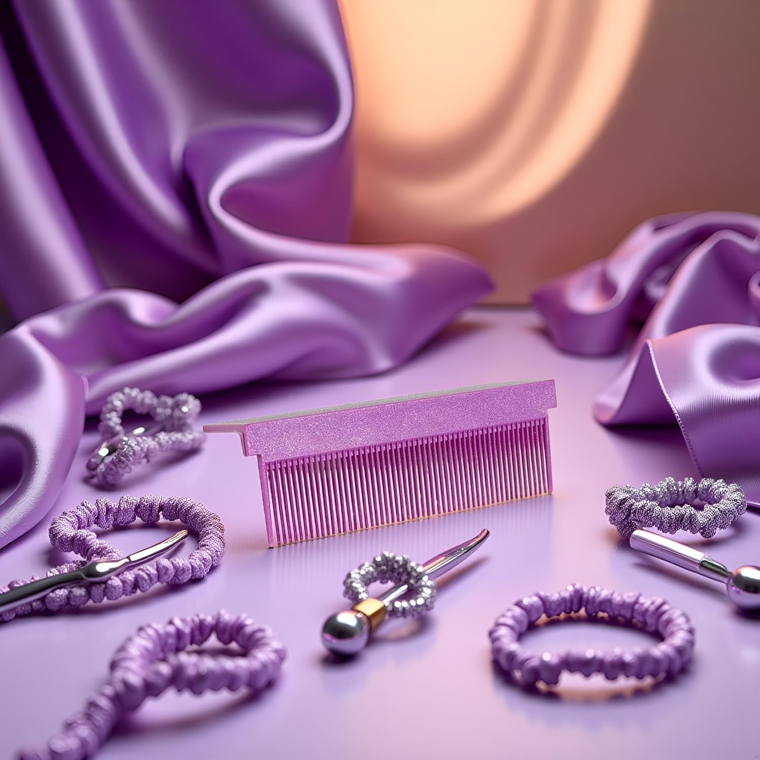 Hair Straightener Comb, Hair Straightening Comb Attachment for Hair Straightener, Flat Iron Comb, Clip on Attachment, Hair Straightening, Flat Iron, V Type, Styling Tools and Appliances image number 5