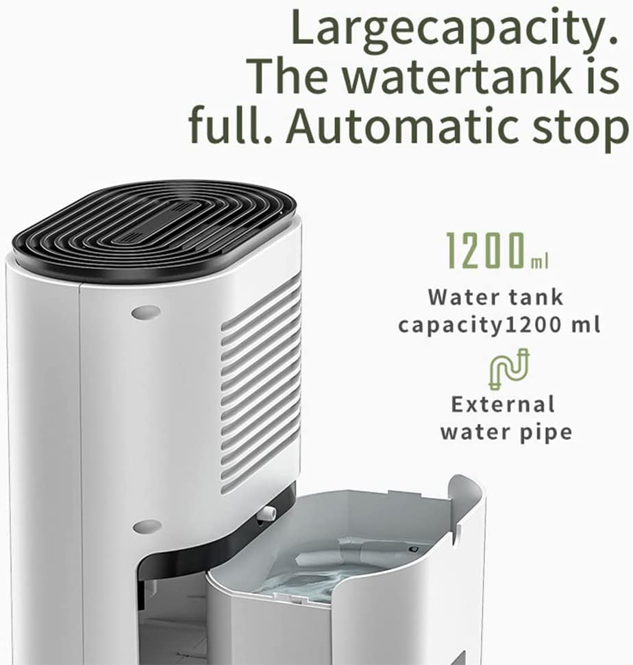 Dehumidifiers for Home with Remote Controller, 1200Ml Ultra Quiet Dehumidifier, Portable Small Dehumidifier with Auto Defrost and Multi-Mode for Bedroom, Bathroom, Basements，And Closet RV image number 3