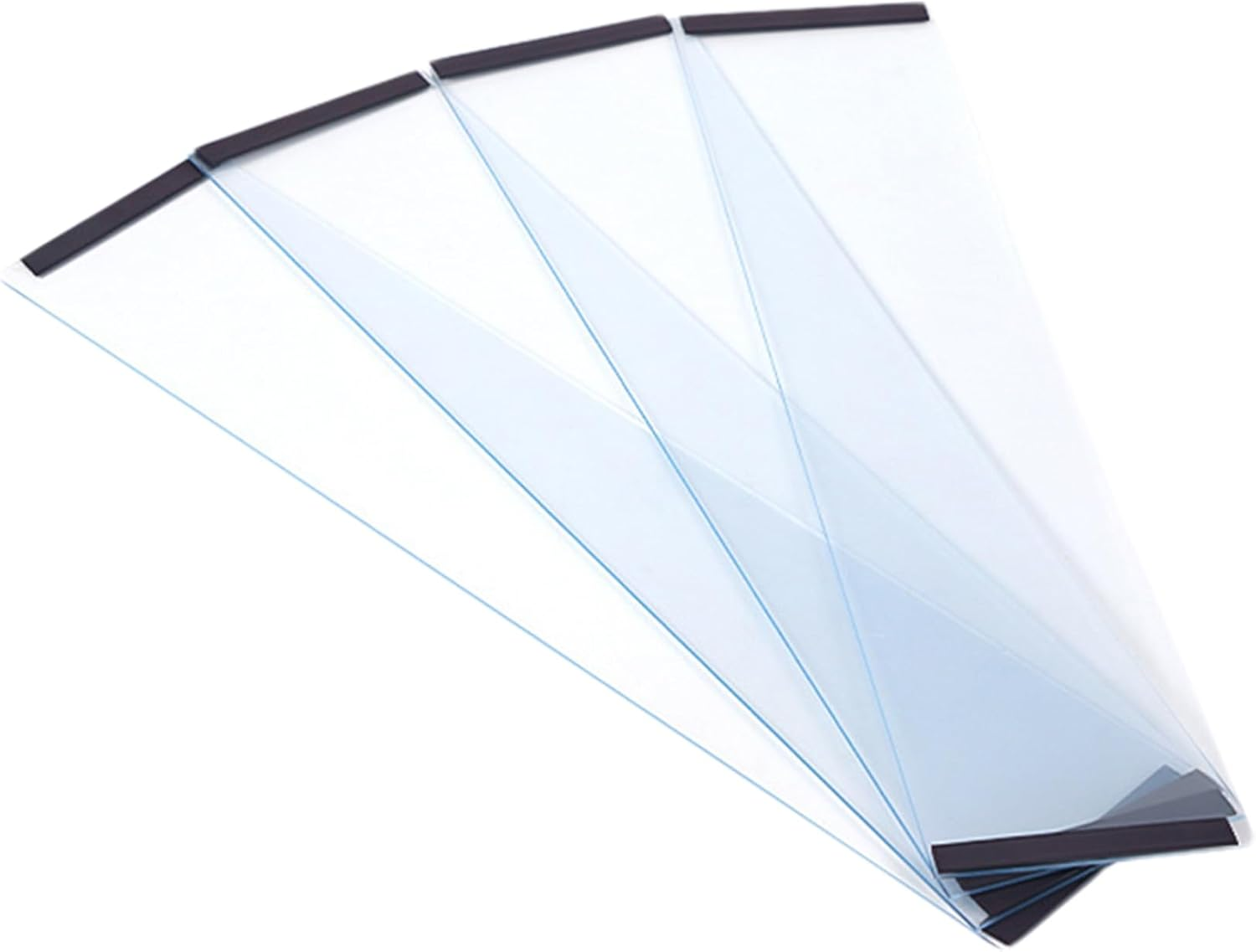 Bird Cage Seed Catcher Guard 4Pcs Anti-Scatter Mess-Free Bird Seed Catcher Transparent PVC Cage for Parrot, Parakeet, Macaw image number 1