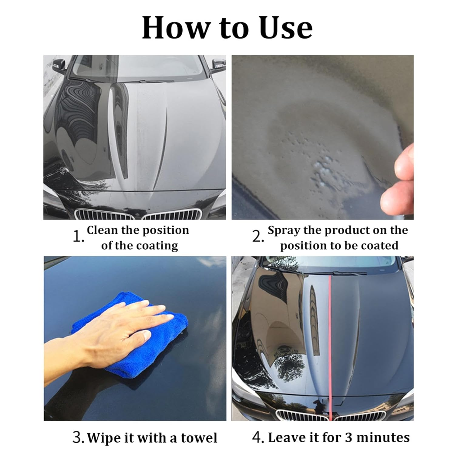 Vehicle Scratch Remover, Nano Car Scratch Repair Spray, Auto Hand Correction System for Removing Scratches and Swirls Car Scratch Repair Spray image number 2