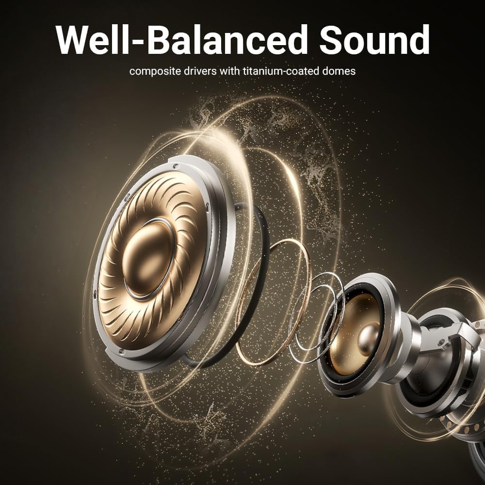 Open Ear Headphones Sport Ear-Buds,Wireless Earbuds Bluetooth Ear Buds in Ear Headphones with Earhooks, Stereo Deep Bass,Lightweight Inear Earphones with Mic for Iphone Android Phone image number 6