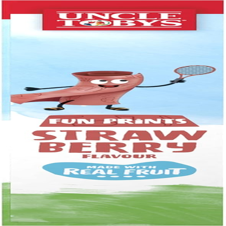 Uncle Toby'S Funprint Strawberry Roll-Ups 94 G image number 3