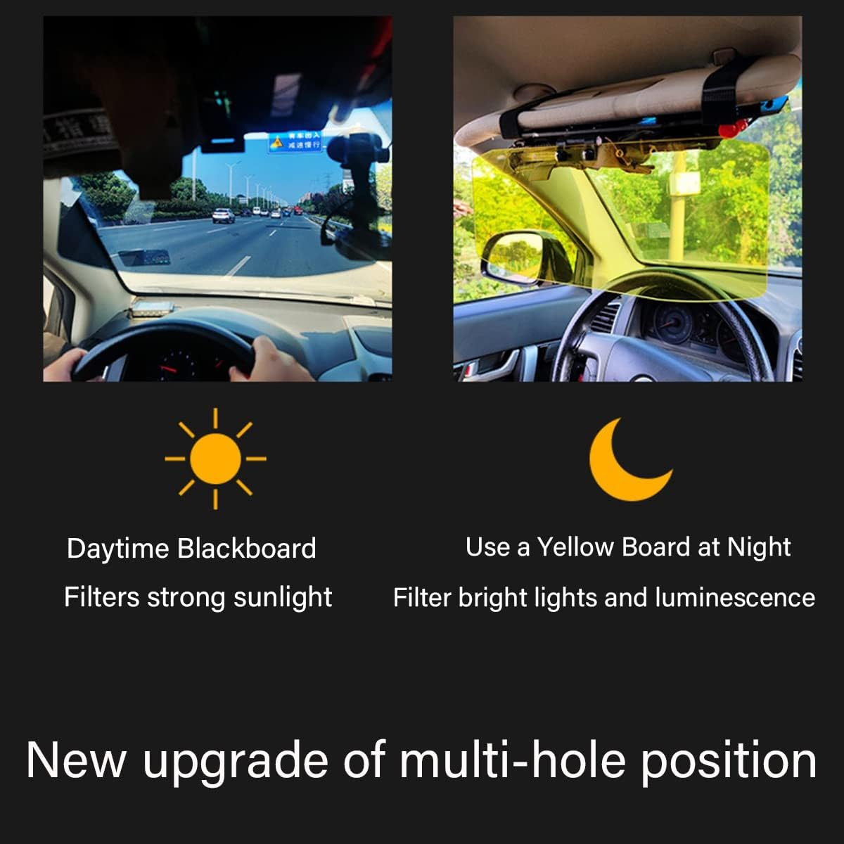 AICEL Rigid MOLLE Panel for Car Sun Visor, Auto Headrest and Seat Back Organizer, Tactical Gear Holder for EDC Pouch Rack Tool Holster, Backpack Insert Storage Rack for Small Items, Cards, Pens image number 3